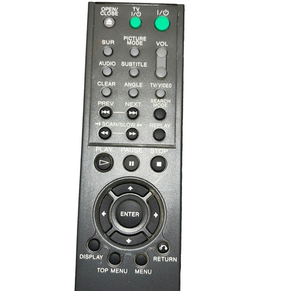 SONY RMT-D141A REMOTE CONTROL for DVP-NS305 DVP-NS315 DVP-NS415 DVD remote - Picture 4 of 5